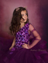 Abstract Old Rose Red Backdrop With Little Purple For Photo Studio Shopbackdrop