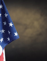 American Flag With Deep Brown Background Wall Backdrop Shopbackdrop