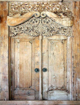 Burly Wood Senior Wooded Door Photography Backdrop J-0477 Shopbackdrop