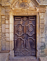 Decorative Impressive Classical House Door Photography Backdrop J-0706 Shopbackdrop