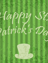 Deep Green Streak In Green St.Patrick's Day Backdrop For Photography Shopbackdrop