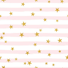 Golden Stars Printed Pinks Stripes Photography Backdrop Shopbackdrop