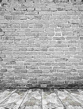 Gray Brick Wall Texture White Wood Floor Mat Photography Backdrop J-0318 Shopbackdrop