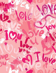 Love Printed Background For Valentines Day Backdrop Shopbackdrop