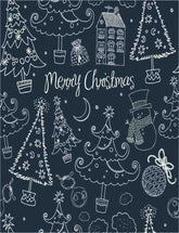 Painted Christmas On Blackboard For Holiday Photography Backdrop J-0262 Shopbackdrop