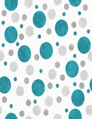 Printed Blue And Gray Polka Dots For Baby Photography Backdrop Shopbackdrop