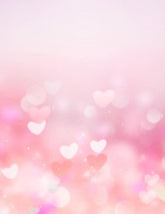 Printed Bokeh Pink Hearts For Love Photography Backdrop Shopbackdrop