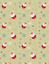 Santa Claus And Snowflakes Photography Backdrop Shopbackdrop
