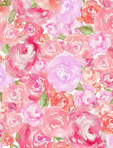 Watercolor Painter Pink Rose Flower Photography Backdrop J-0499-1 Shopbackdrop