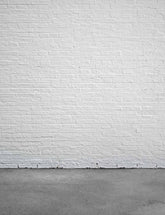 White Stucco Brick Wall With Cement Floor Backdrop For Photo Studio Shopbackdrop