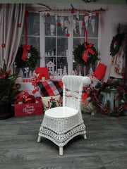 Window Decorated For Christmas Holiday Backdrop For Holiday N-0022 Shopbackdrop