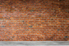 Dark Red Brick Wall With Floor Photography Backdrop K-0036 Shopbackdrop