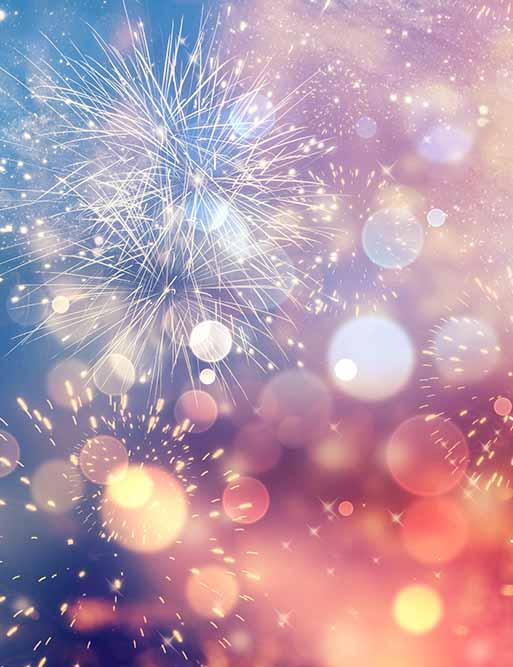 Abstract Fireworks For New Year Photography Backdrop J-0293 Shopbackdrop