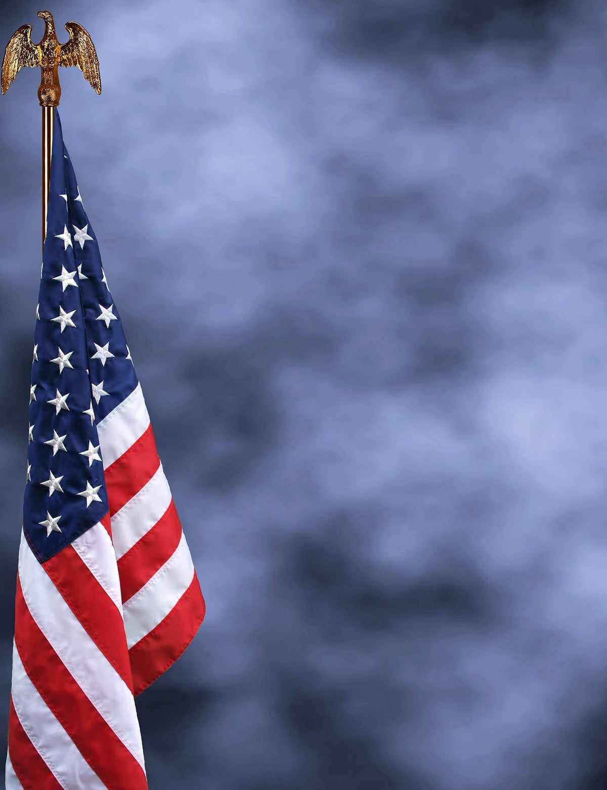 Abstract Gray Purple With American Flag Photography Backdrop J-0620 Shopbackdrop