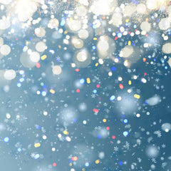 Abstract Orange Bokeh Dots Holiday Photography Backdrop Shopbackdrop
