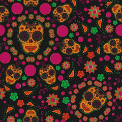 Abstract Painted Skull For Dat Of Death Photography Backdrop J-0476 Shopbackdrop