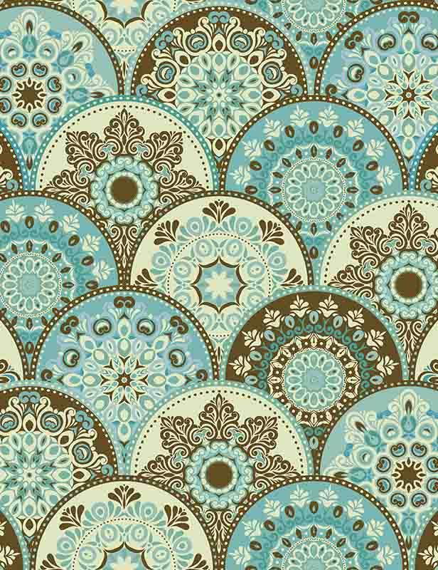 Abstract Pattern Trendy Colored Abstract Floral Circles Photography Backdrop J-0331 Shopbackdrop