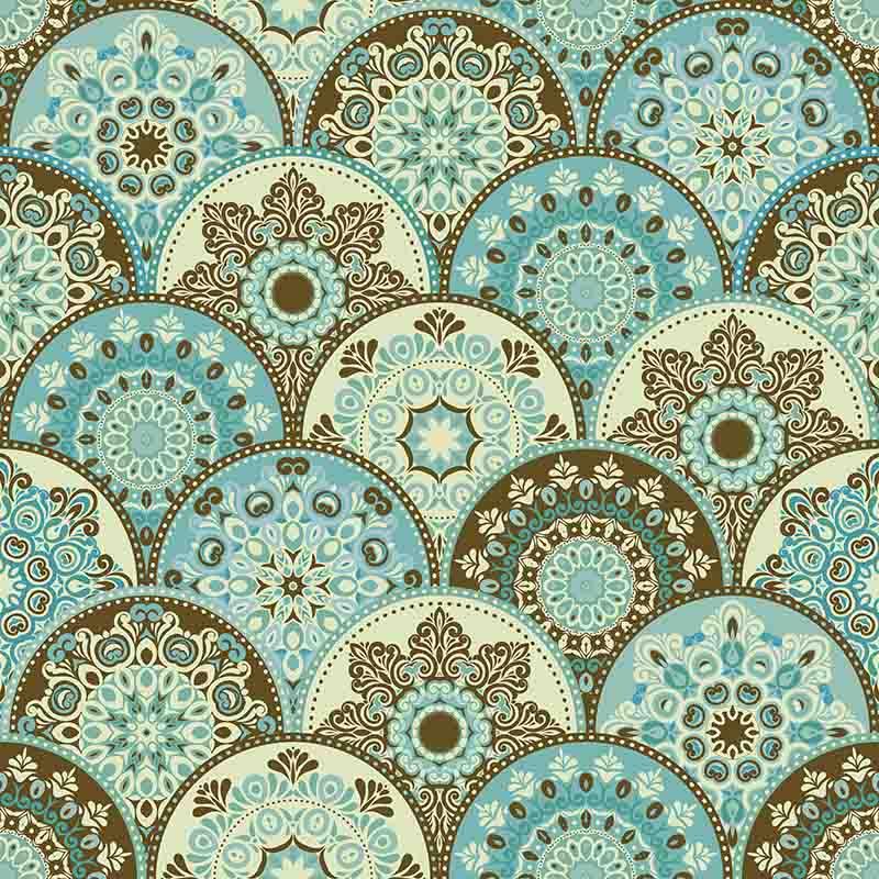 Abstract Pattern Trendy Colored Abstract Floral Circles Photography Backdrop J-0331 Shopbackdrop