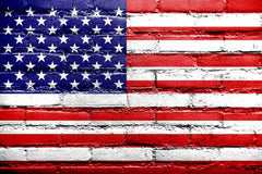 American Flag Printed On Brick Wall For Celebrate Independence Day Photography Fabric Backdrop Shopbackdrop