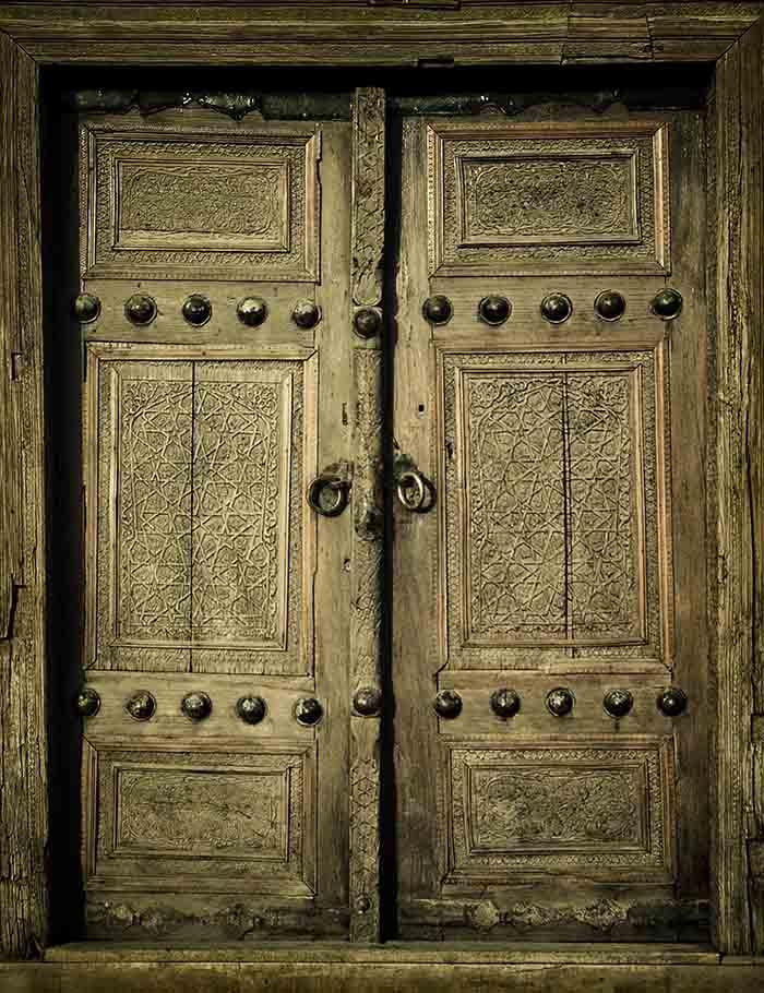Ancient Wood  Doors Backdrop For Photography  J-0258 Shopbackdrop