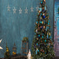Beautiful Christmas With Decorated Wall Photography Backdrop N-0032 Shopbackdrop