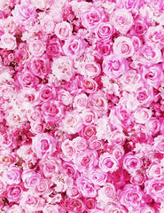 Blooming Pink Rose Flowers Backdrop For Wedding Photography Shopbackdrop