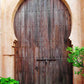 Brown Senior Islamic Style Wood Door Photography Backdrop Shopbackdrop