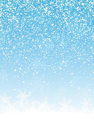 Bule Sky Whit Snowing Backdrop For New Year Photography Shopbackdrop