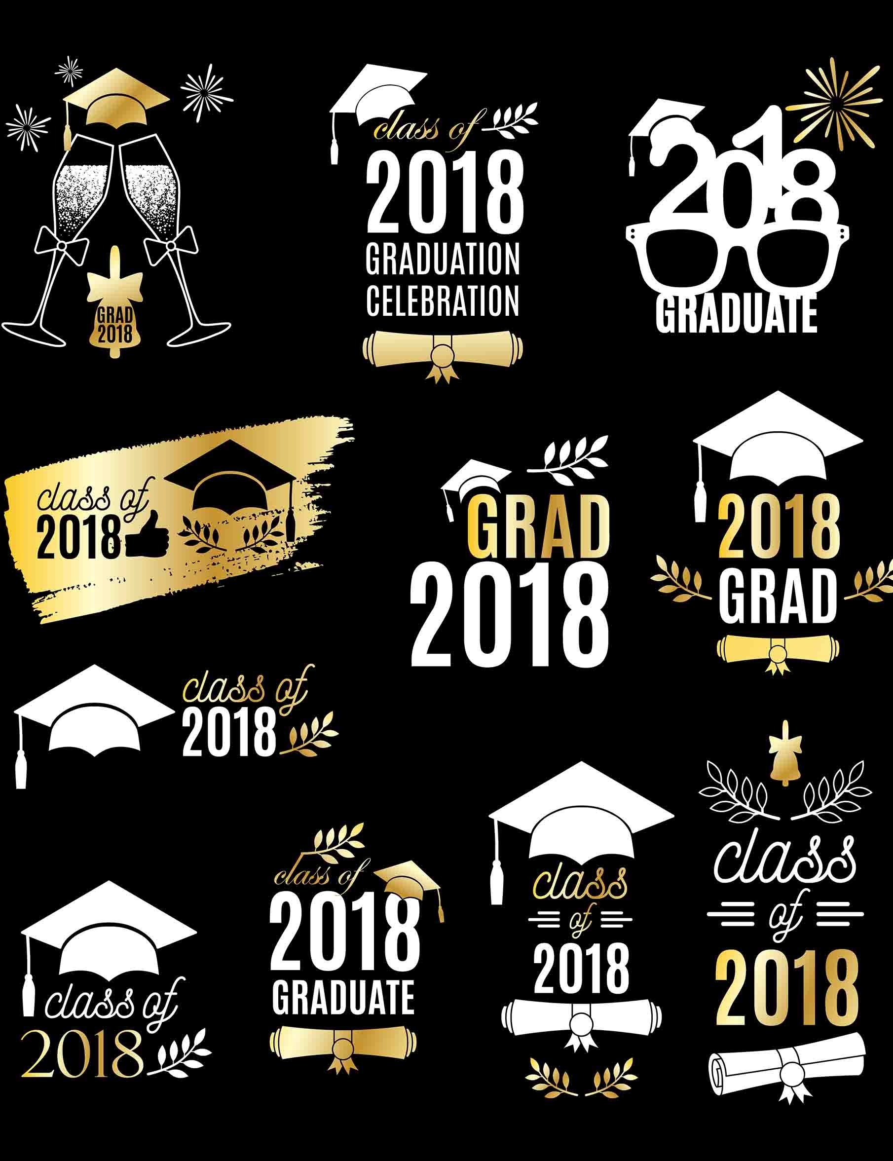 Celebrating 2018 Graduation Custom Step And Repeat Photography Backdrop Shopbackdrop