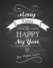 Chalkboard Happy New Year Background Photography Backdrop Shopbackdrop