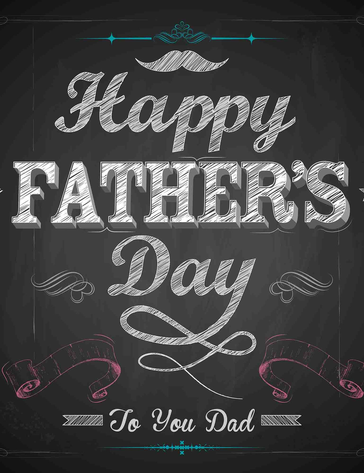 Chalkboard Printed Happy Father Day Photography Backdrop Shopbackdrop