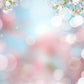 Cherry Blossom With Silver Bokeh Backdrop For Photography Shopbackdrop