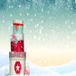 Christmas Gifts And Ball On Snow Photography Backdrop J-0241 Shopbackdrop