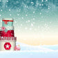 Christmas Gifts And Ball On Snow Photography Backdrop J-0241 Shopbackdrop