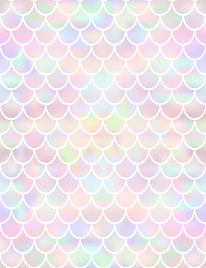 Colorful Fish Sacle Pattern Texture Photography Backdrop J-0374 Shopbackdrop