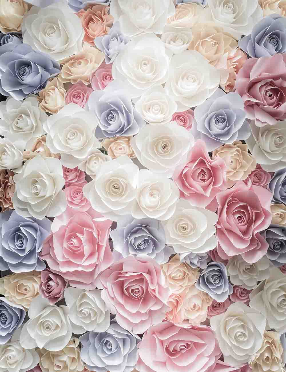 Colorful Flower Wall For Wedding Photography Backdrop Shopbackdrop