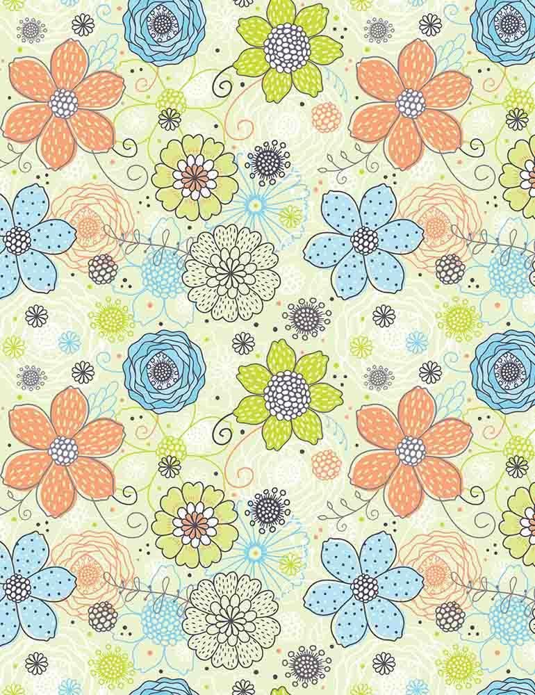 Colorful Flowers Painted On Papaerwall For Baby Photo Backdrop Shopbackdrop