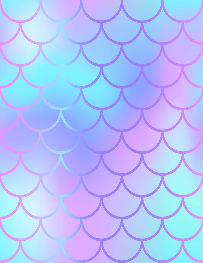 Cool Blue Fish Scale Pattern Texture Photography Backdrop J-0372 Shopbackdrop