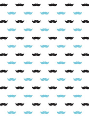 Custom Step And Repeat Moustache For Father's Day Photography Backdrop Shopbackdrop