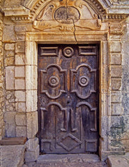 Decorative Impressive Classical House Door Photography Backdrop J-0706 Shopbackdrop