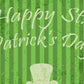 Deep Green Streak In Green St.Patrick's Day Backdrop For Photography Shopbackdrop