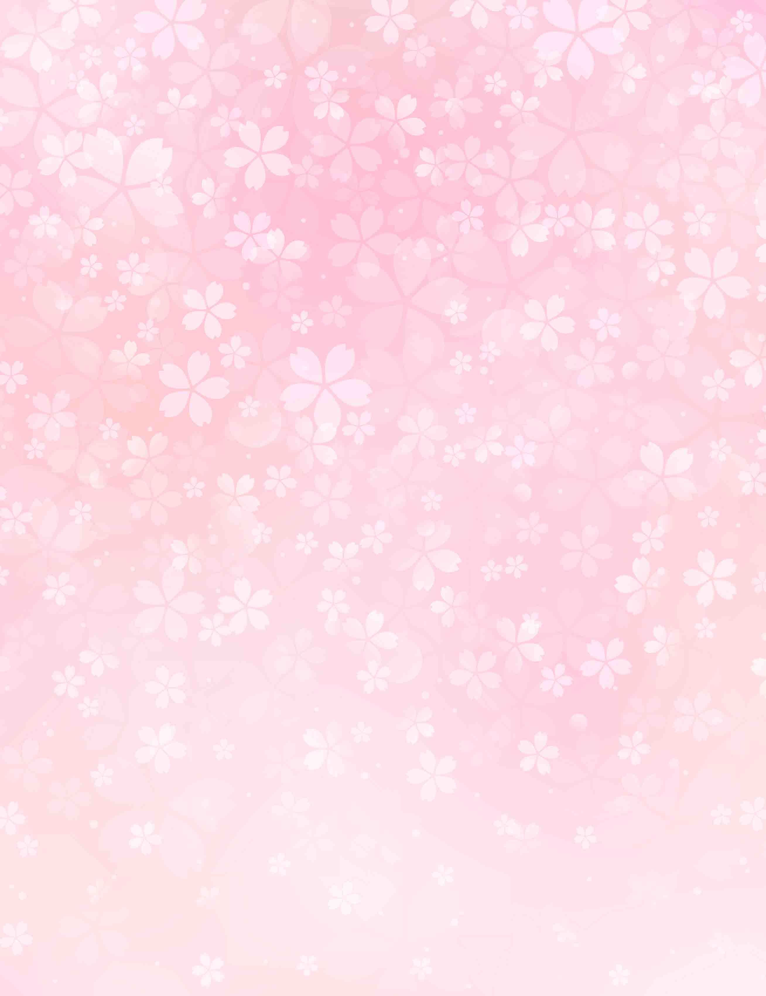 Flowers Printed On Pink Paper Wall Backdrop For Baby Photo Shopbackdrop