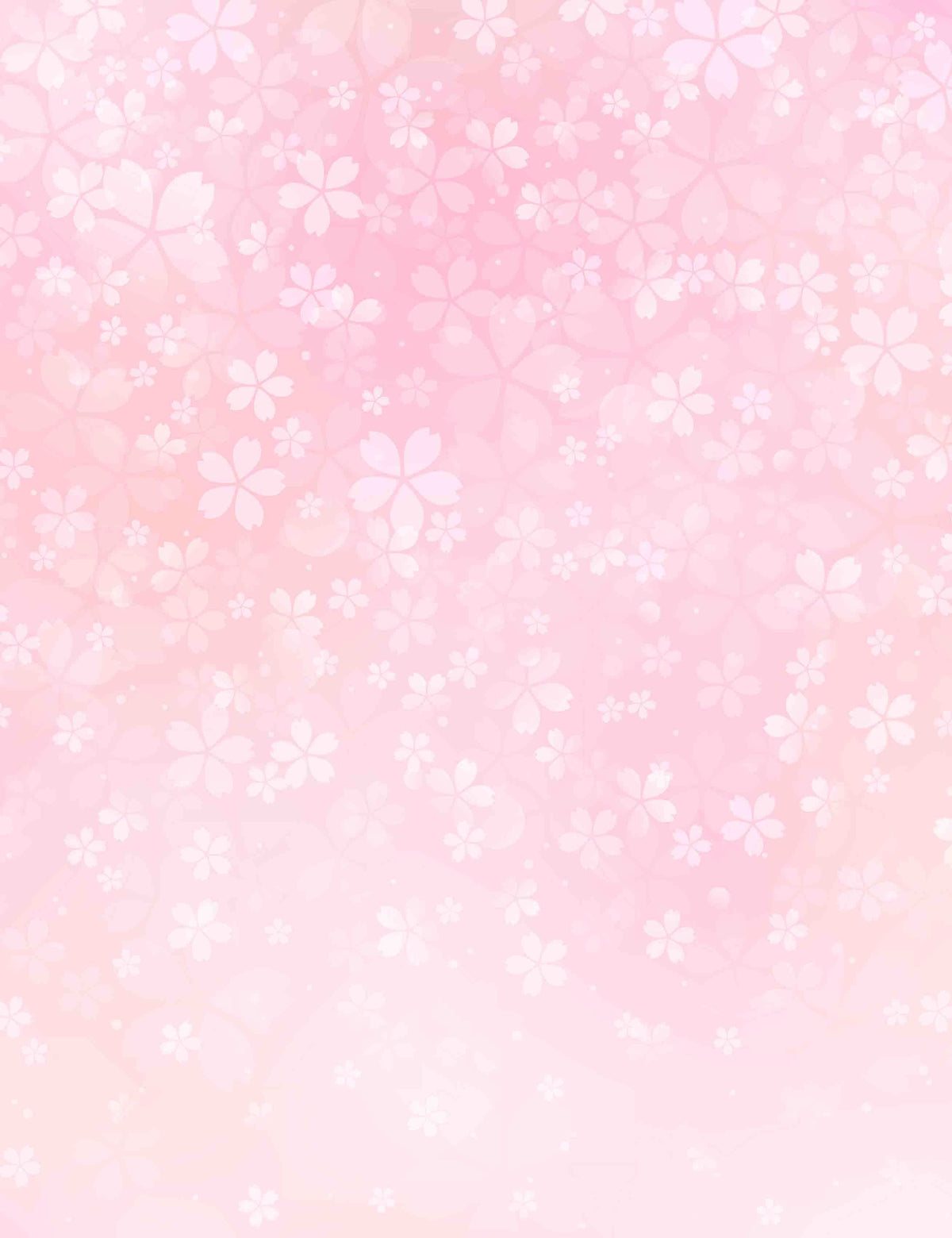 Flowers Printed On Pink Paper Wall Backdrop For Baby Photo Shopbackdrop