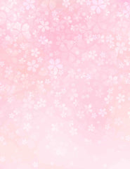 Flowers Printed On Pink Paper Wall Backdrop For Baby Photo Shopbackdrop