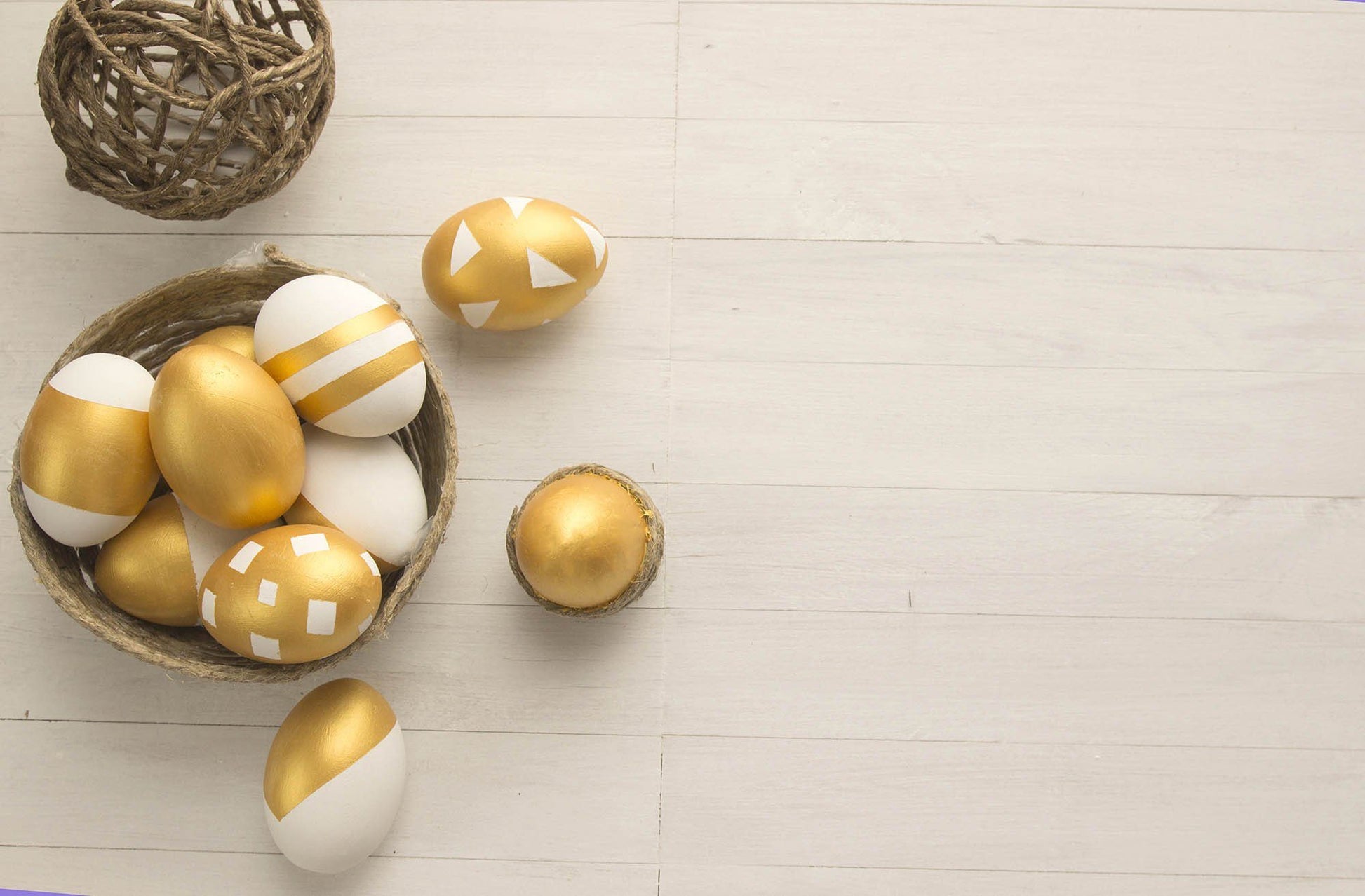 Gold Eggs On Wood Floor Background For Easter Photography Backdrop Shopbackdrop