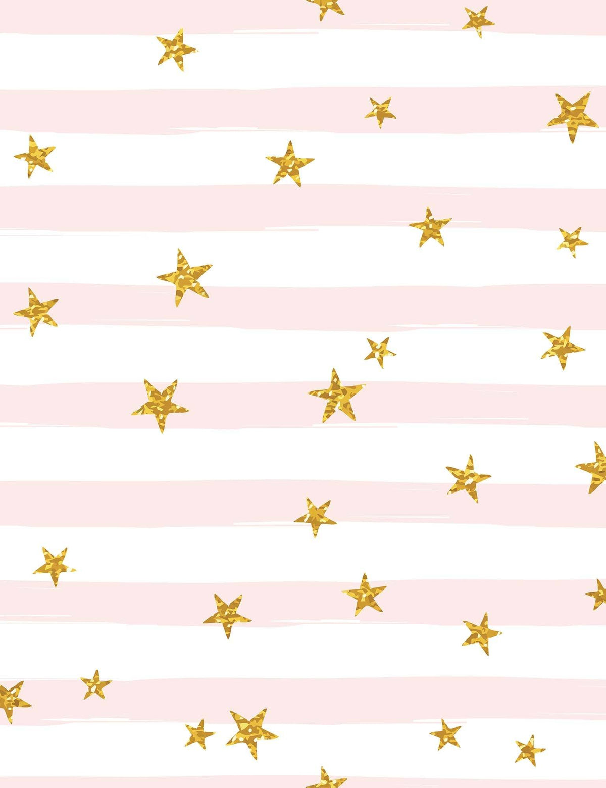 Golden Stars Printed Pinks Stripes Photography Backdrop Shopbackdrop