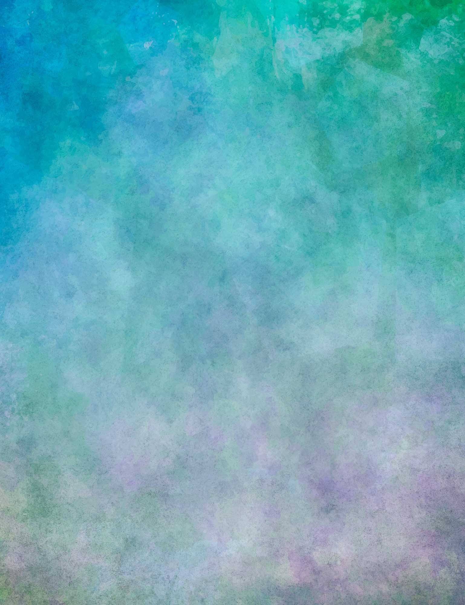 Gradient Green and Little Plum Printed Abstract Photography Backdrop Shopbackdrop