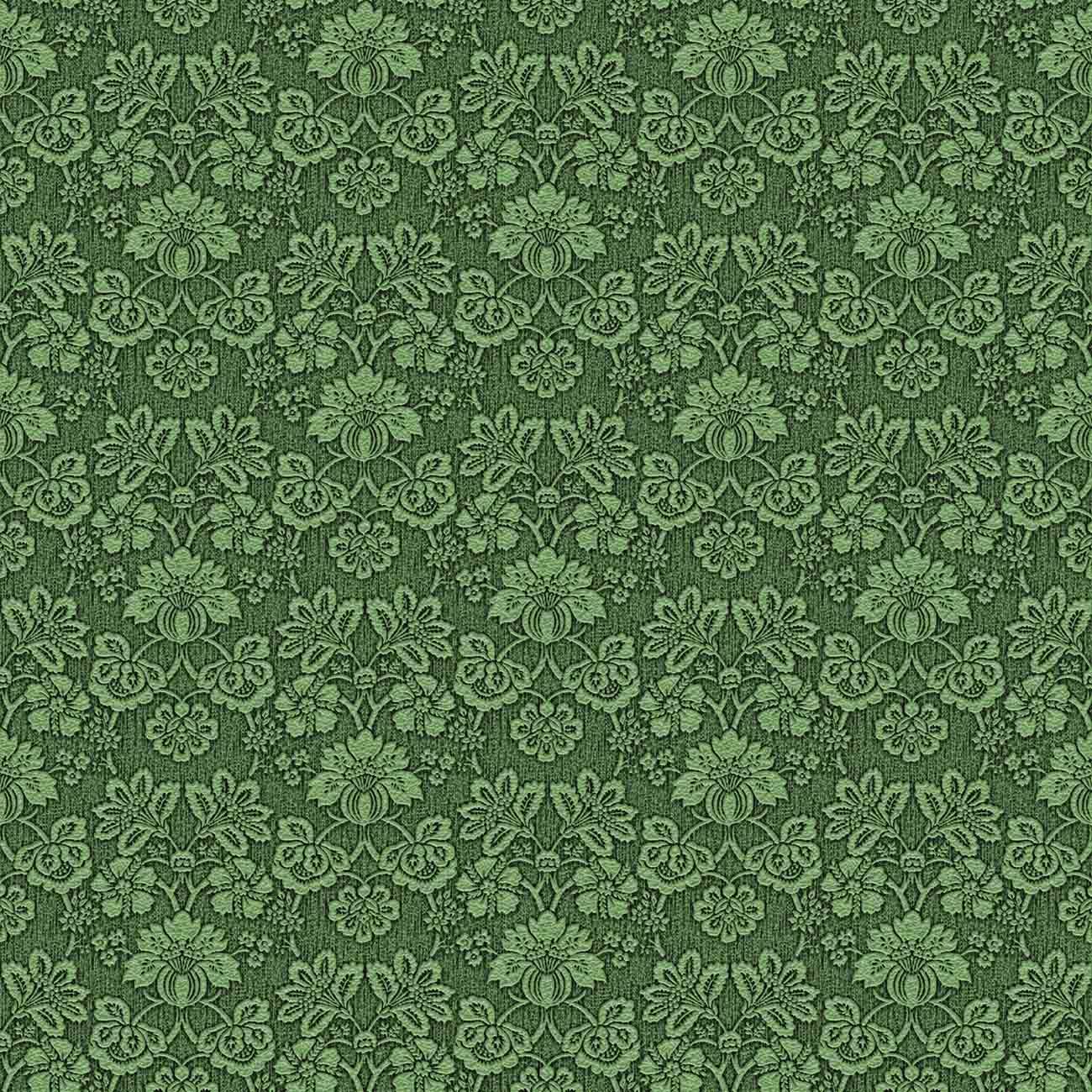 Green Damask Flower Printed Old Master Photography Backdrop Shopbackdrop