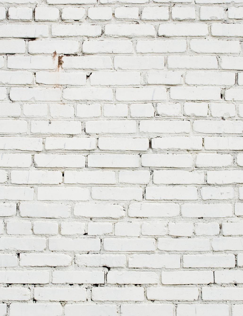 Grunge Milk White Brick Wall Texture Backdrop For Photography Shopbackdrop