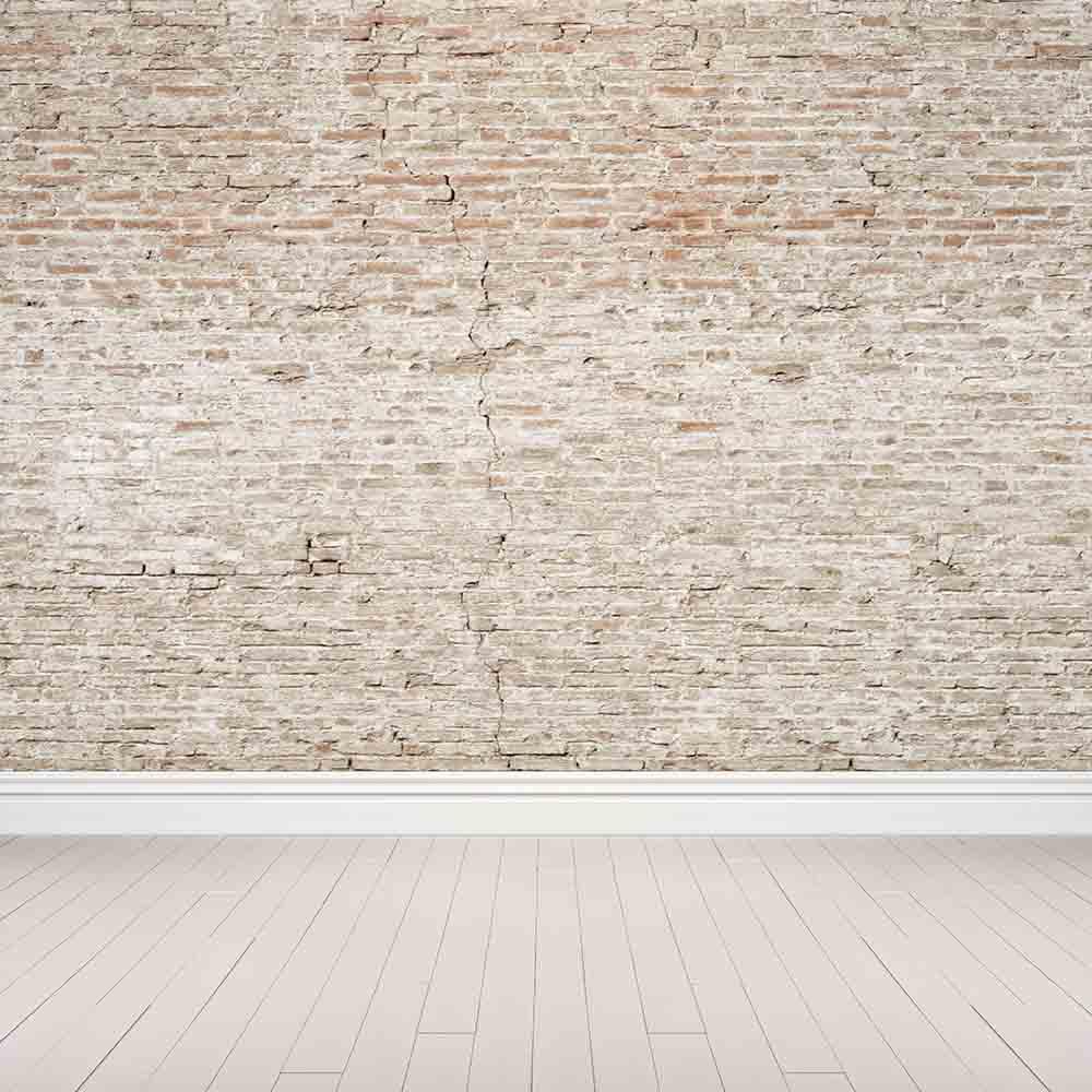Grunge Old Brick Texture Wall With Floor Photography Backdrop J-0270 Shopbackdrop